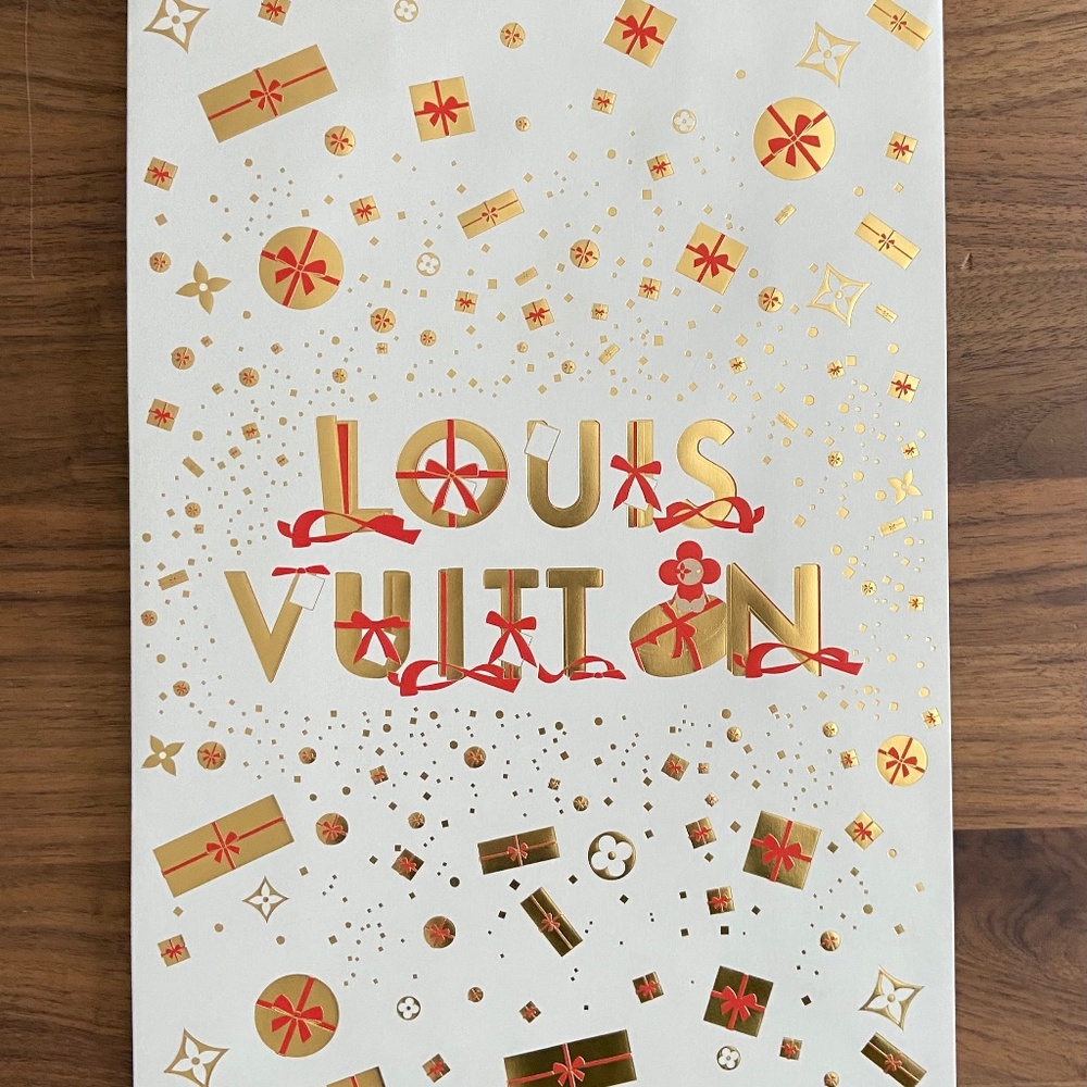 Limited Edition Louis Vuitton Vivienne Holiday Paper Bag